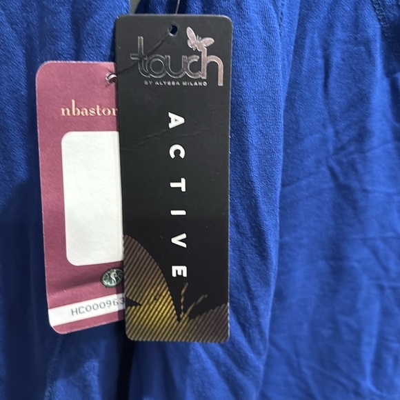 Touch by Alyssa Milano Women's Royal Blue New Jersey Nets Jersey - Picture 5 of 5